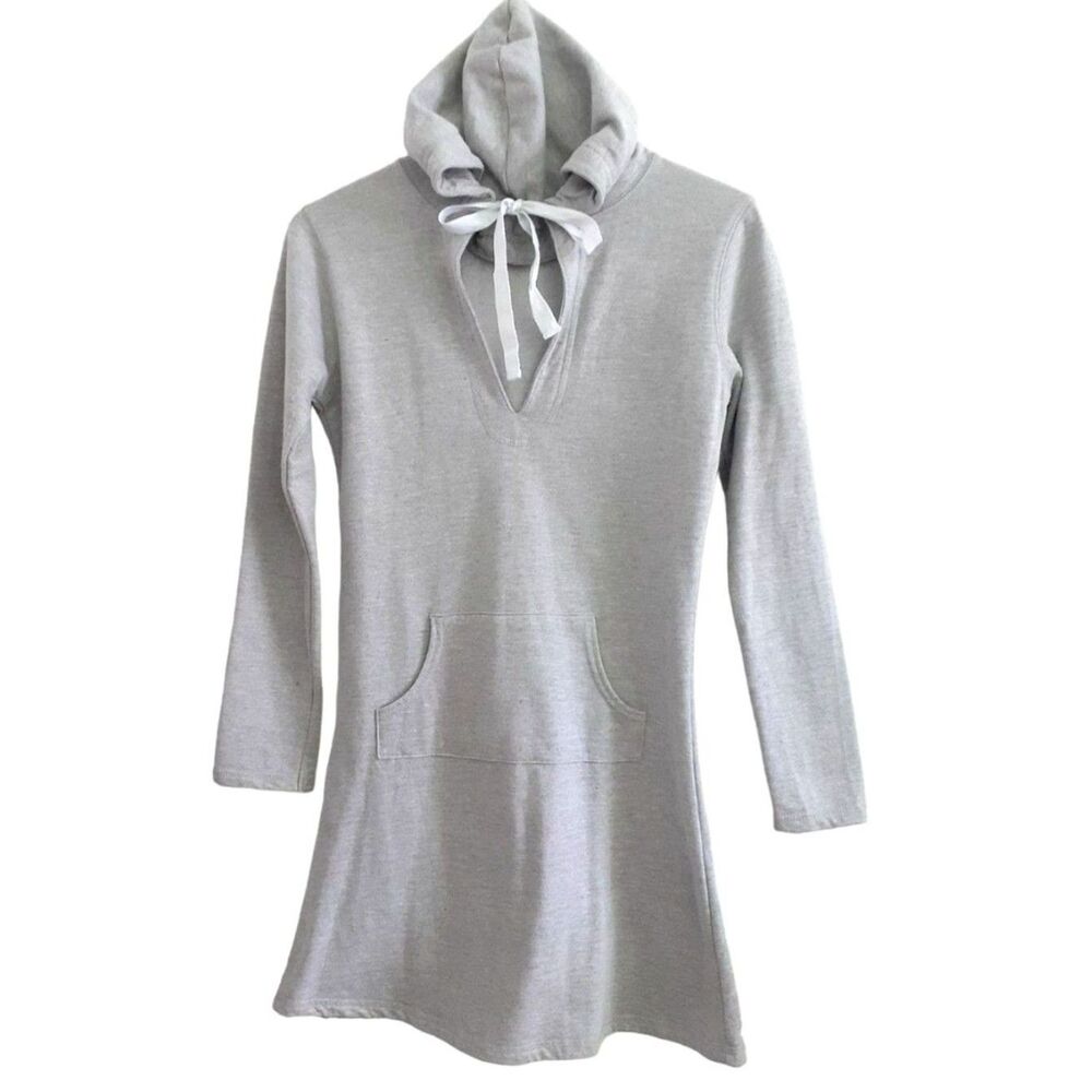 Boxercraft Girl Light Grey Dressy Pullover Drawstring Hoodie Small